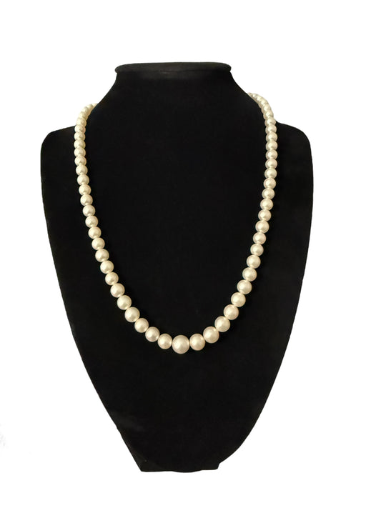 Graduated Japanese Akoya Pearl Necklace18” Strand, 5–8.5mm High Luster Pearls